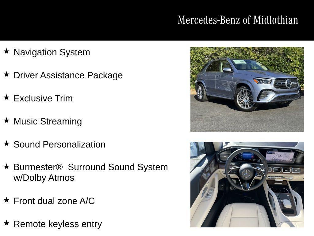 new 2026 Mercedes-Benz GLE 450 car, priced at $89,045