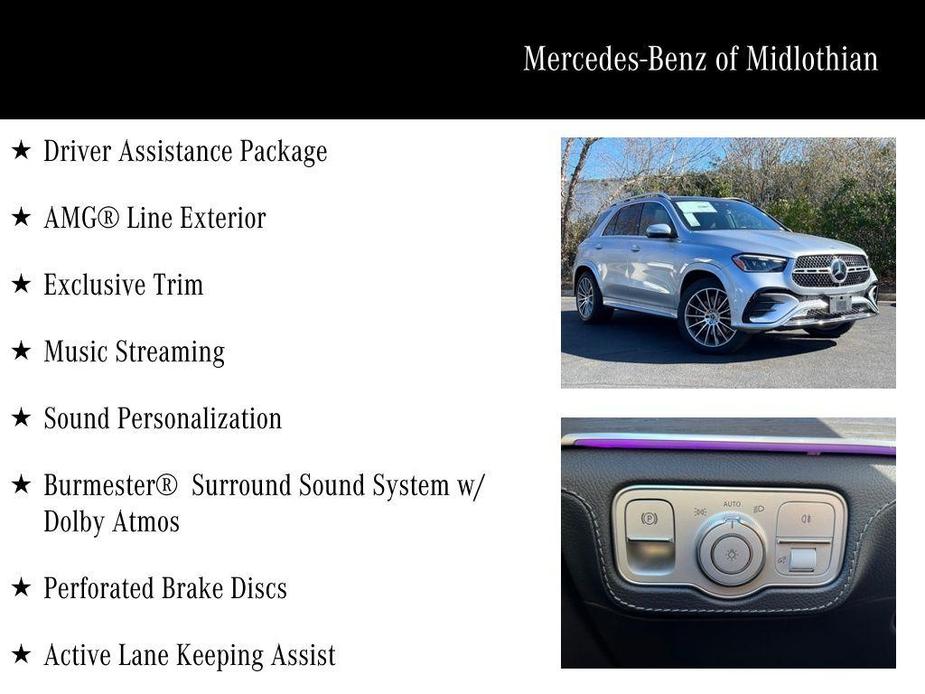 used 2024 Mercedes-Benz GLE 450 car, priced at $71,500