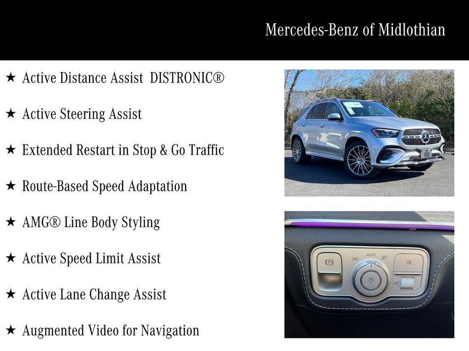 used 2024 Mercedes-Benz GLE 450 car, priced at $71,500