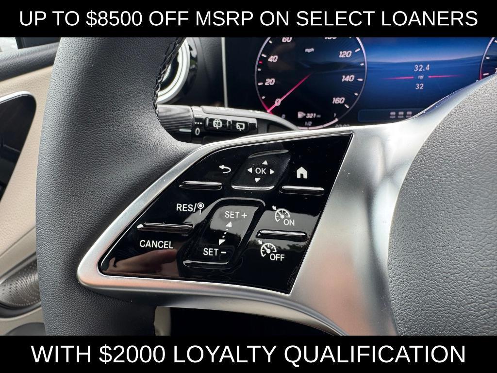 new 2025 Mercedes-Benz GLC 300 car, priced at $52,500