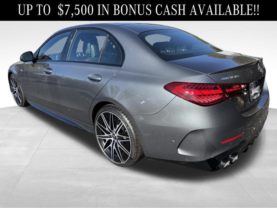 new 2024 Mercedes-Benz AMG C 43 car, priced at $69,640