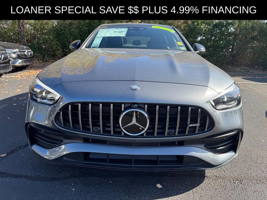 used 2024 Mercedes-Benz AMG C 43 car, priced at $64,640