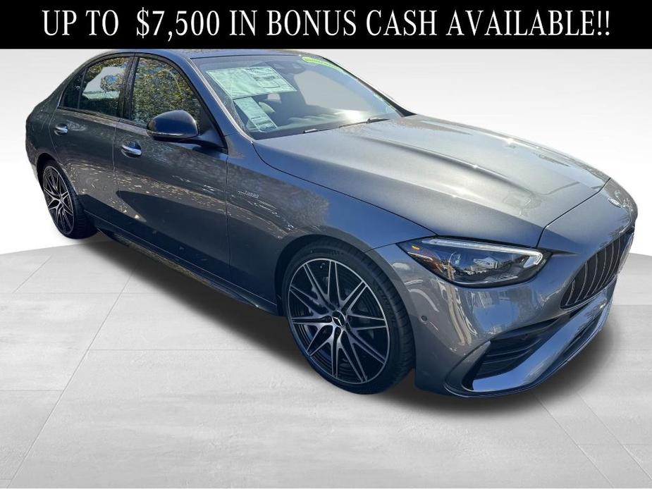 new 2024 Mercedes-Benz AMG C 43 car, priced at $69,640