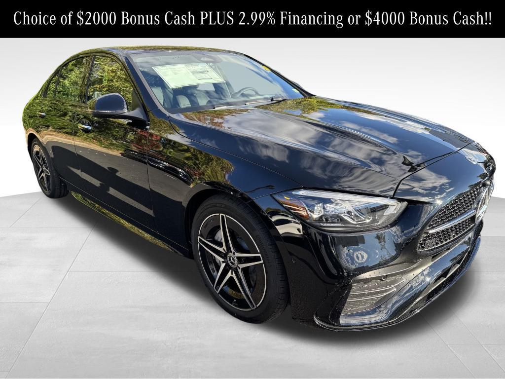 used 2025 Mercedes-Benz C-Class car, priced at $53,500