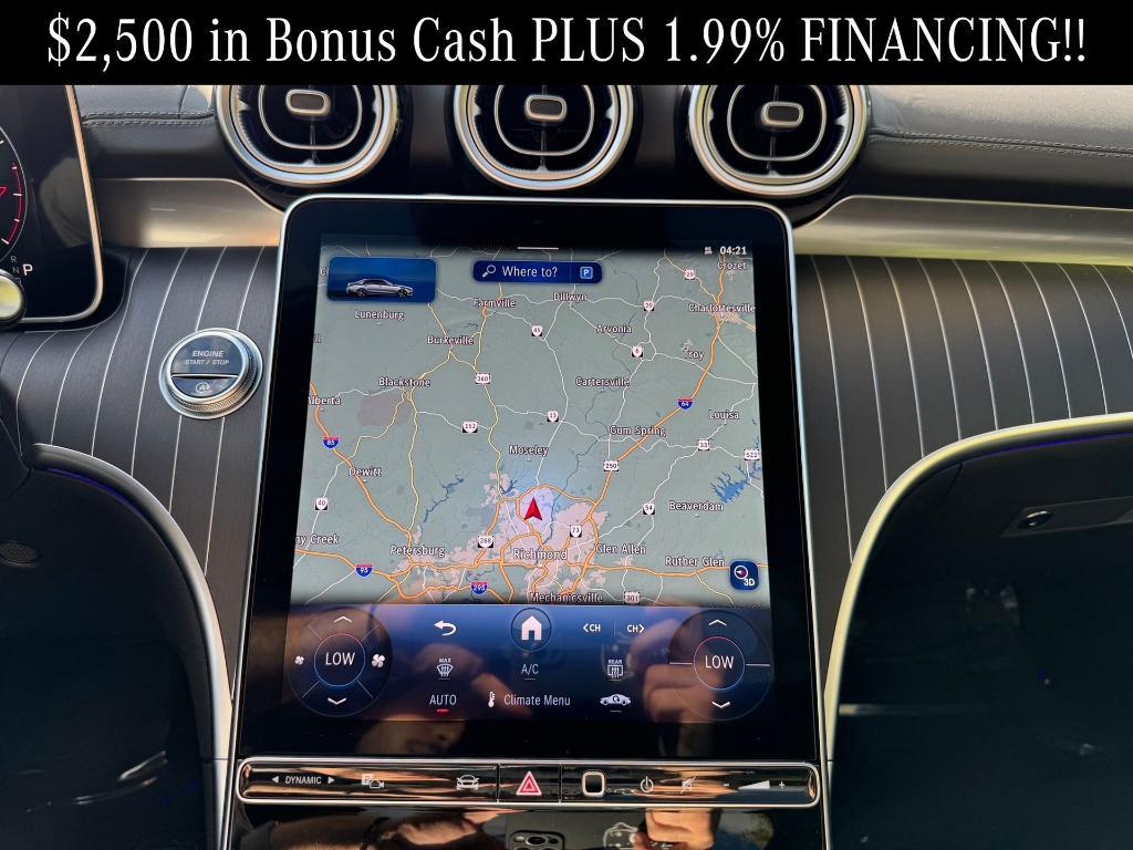 used 2025 Mercedes-Benz C-Class car, priced at $55,000