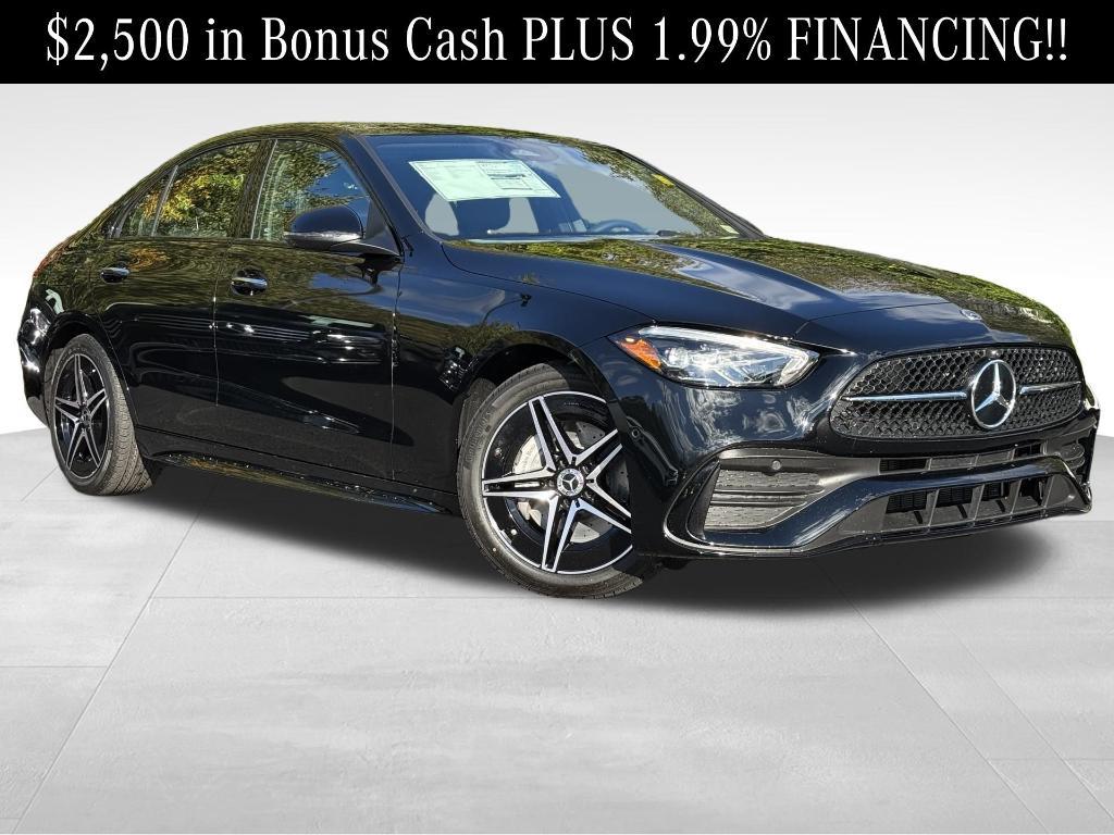 used 2025 Mercedes-Benz C-Class car, priced at $55,000