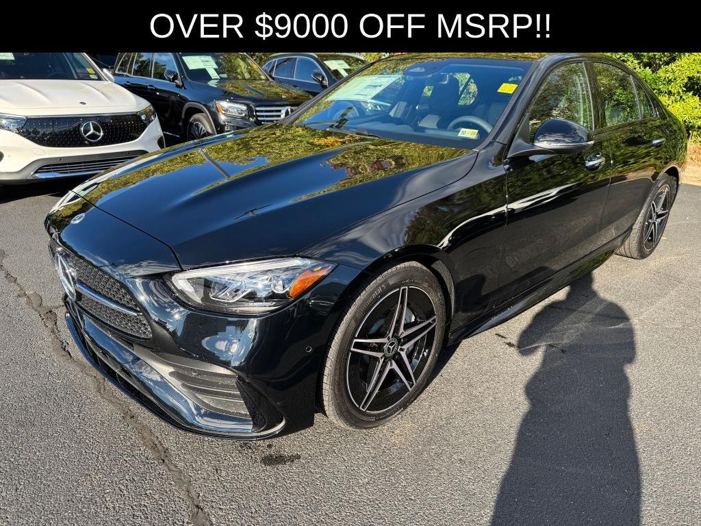used 2025 Mercedes-Benz C-Class car, priced at $50,000