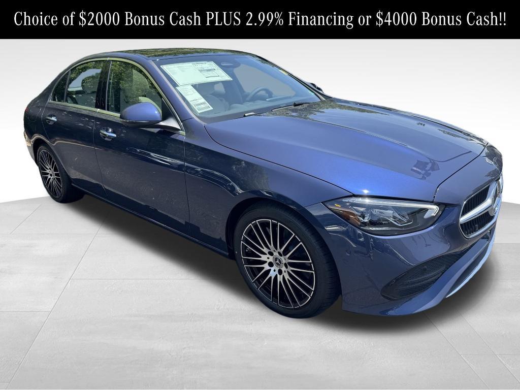new 2025 Mercedes-Benz C-Class car, priced at $57,070