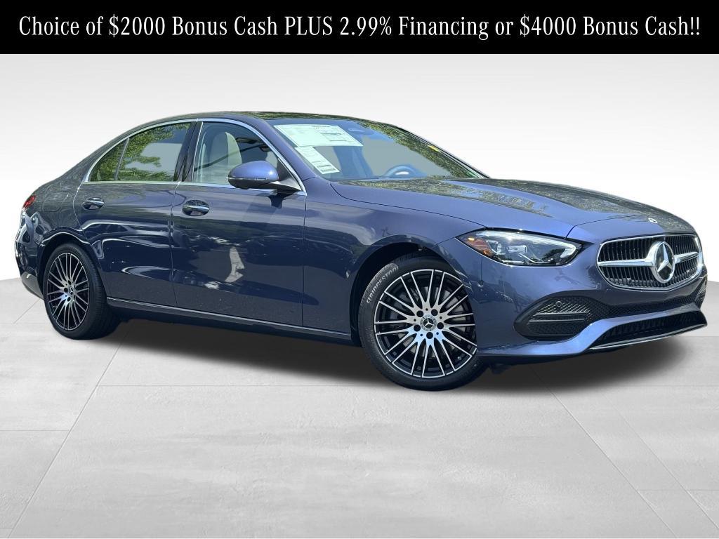 new 2025 Mercedes-Benz C-Class car, priced at $57,070