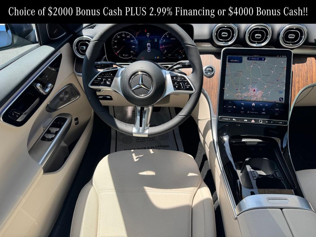 new 2025 Mercedes-Benz C-Class car, priced at $57,070