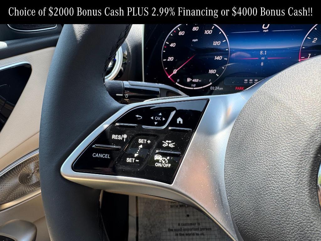 new 2025 Mercedes-Benz C-Class car, priced at $57,070