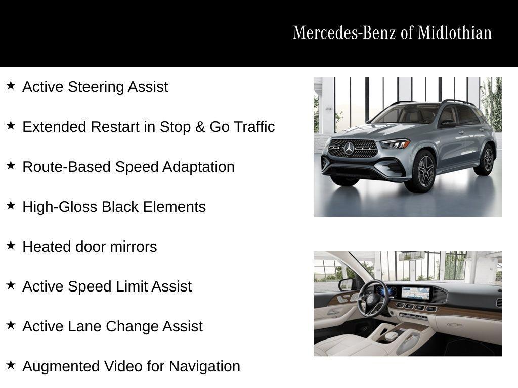 new 2026 Mercedes-Benz GLE 450 car, priced at $80,345