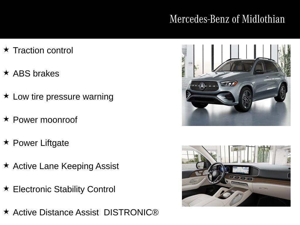 new 2026 Mercedes-Benz GLE 450 car, priced at $80,345