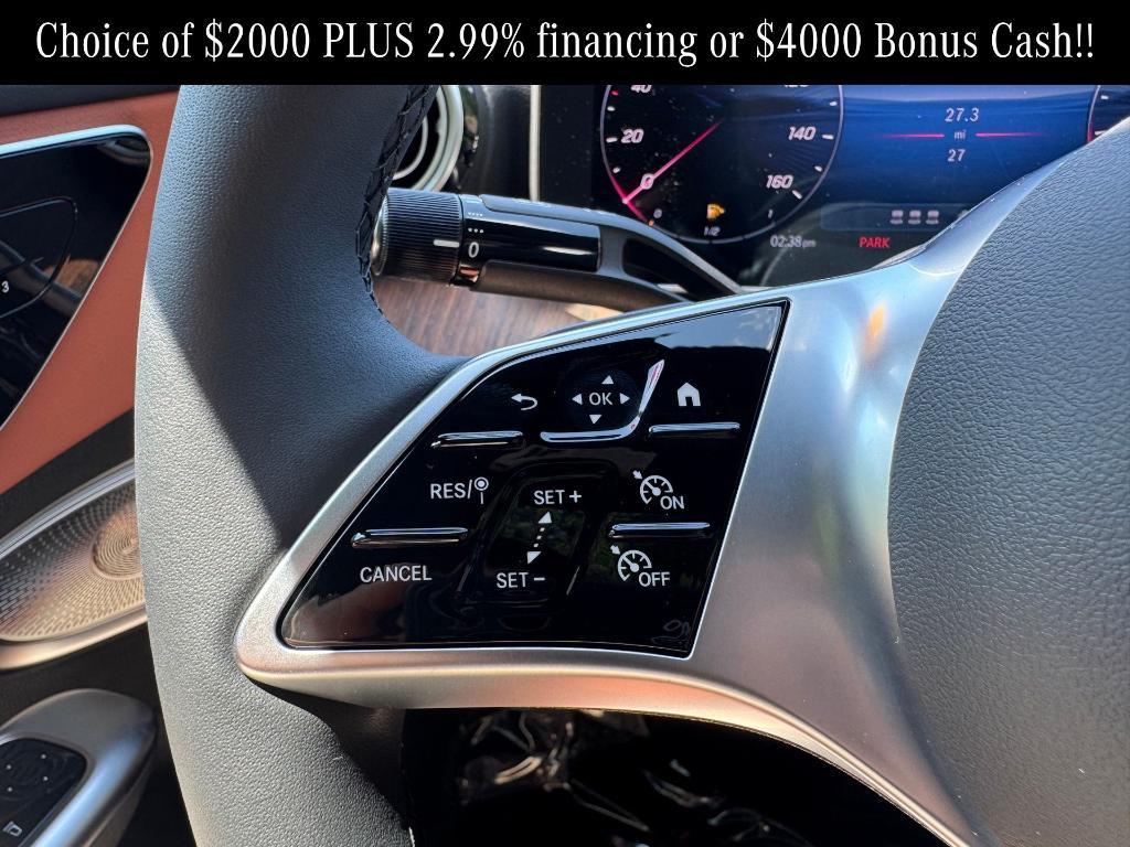 new 2025 Mercedes-Benz C-Class car, priced at $54,135