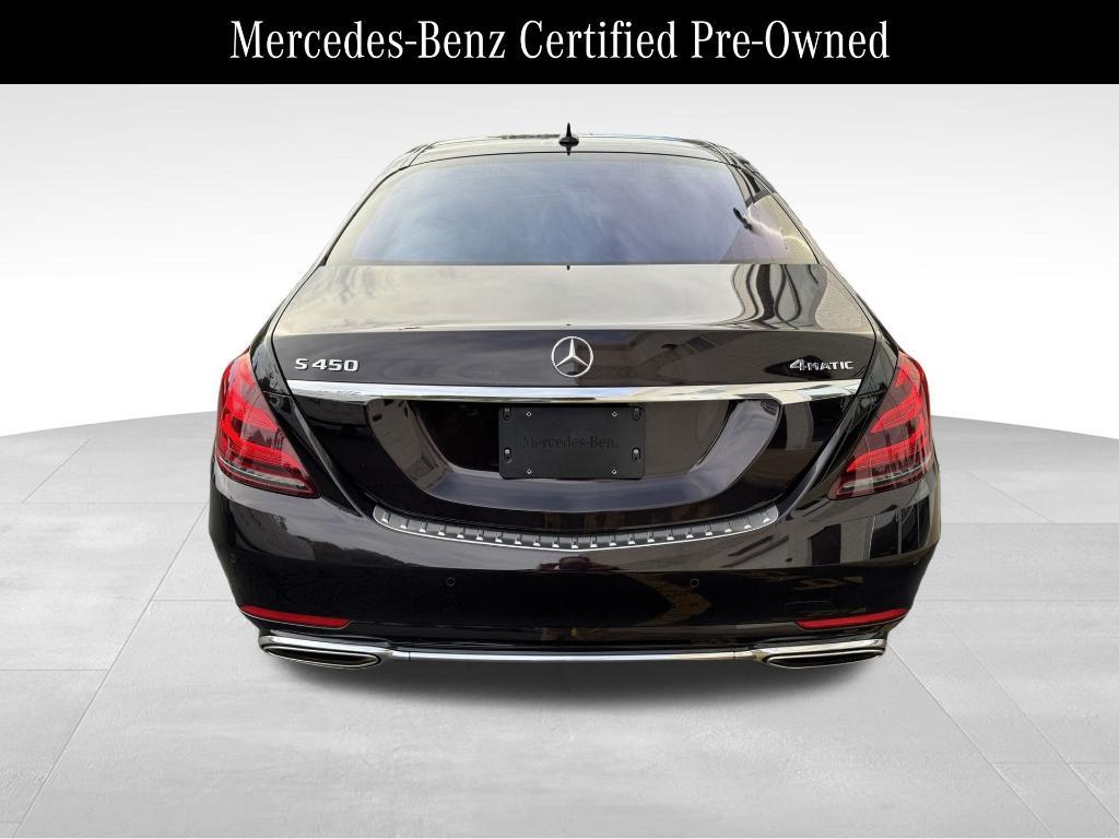 used 2018 Mercedes-Benz S-Class car, priced at $45,000