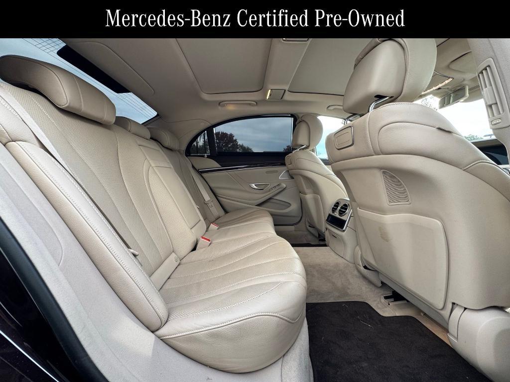 used 2018 Mercedes-Benz S-Class car, priced at $45,000
