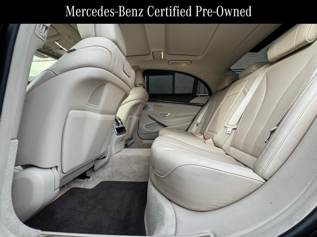 used 2018 Mercedes-Benz S-Class car, priced at $45,000