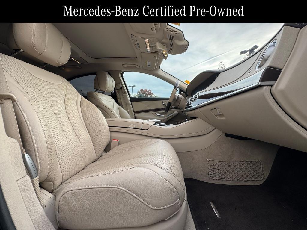 used 2018 Mercedes-Benz S-Class car, priced at $45,000