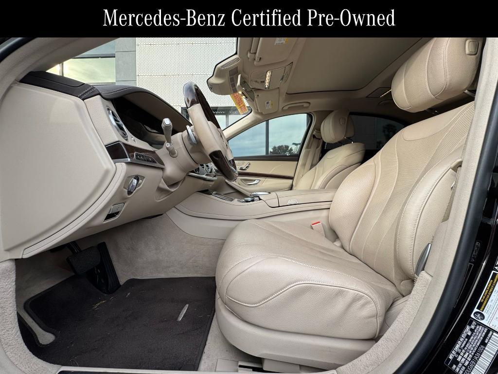 used 2018 Mercedes-Benz S-Class car, priced at $45,000