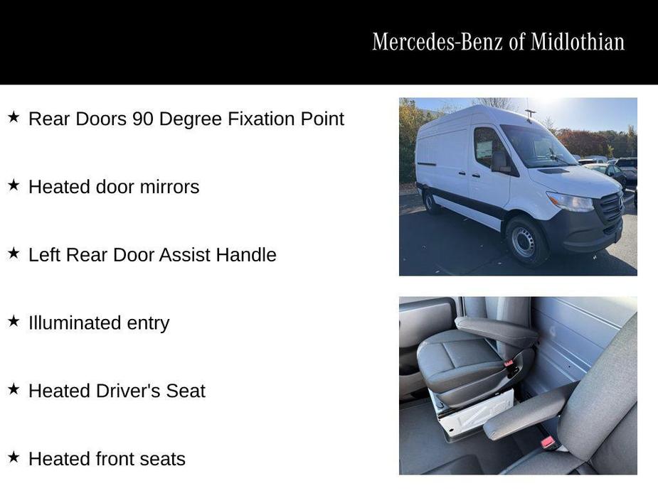 new 2025 Mercedes-Benz Sprinter 2500 car, priced at $58,072