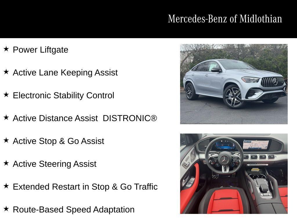 new 2025 Mercedes-Benz AMG GLE 53 car, priced at $97,150