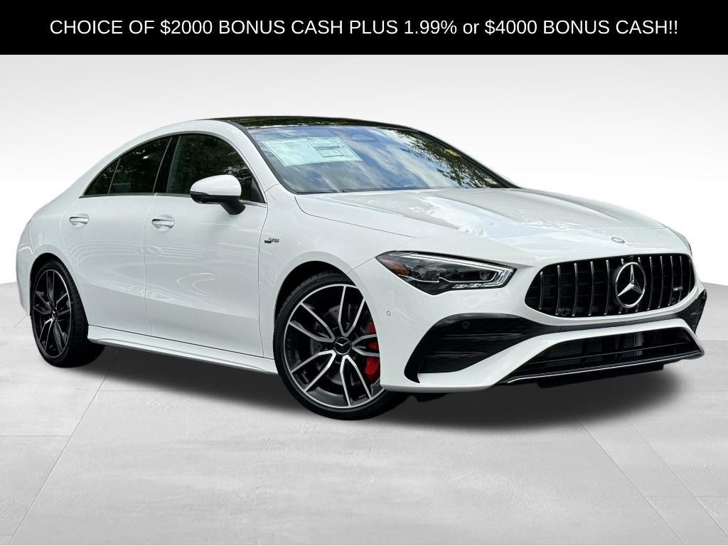 used 2025 Mercedes-Benz AMG CLA 35 car, priced at $55,500