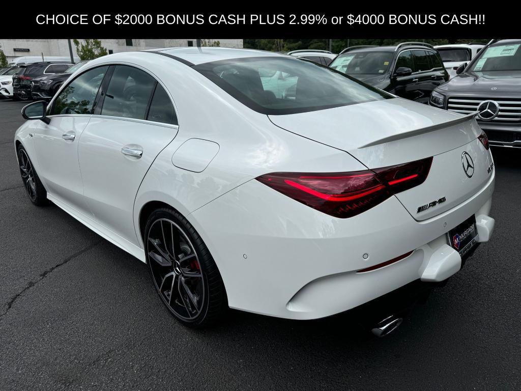 used 2025 Mercedes-Benz AMG CLA 35 car, priced at $56,500