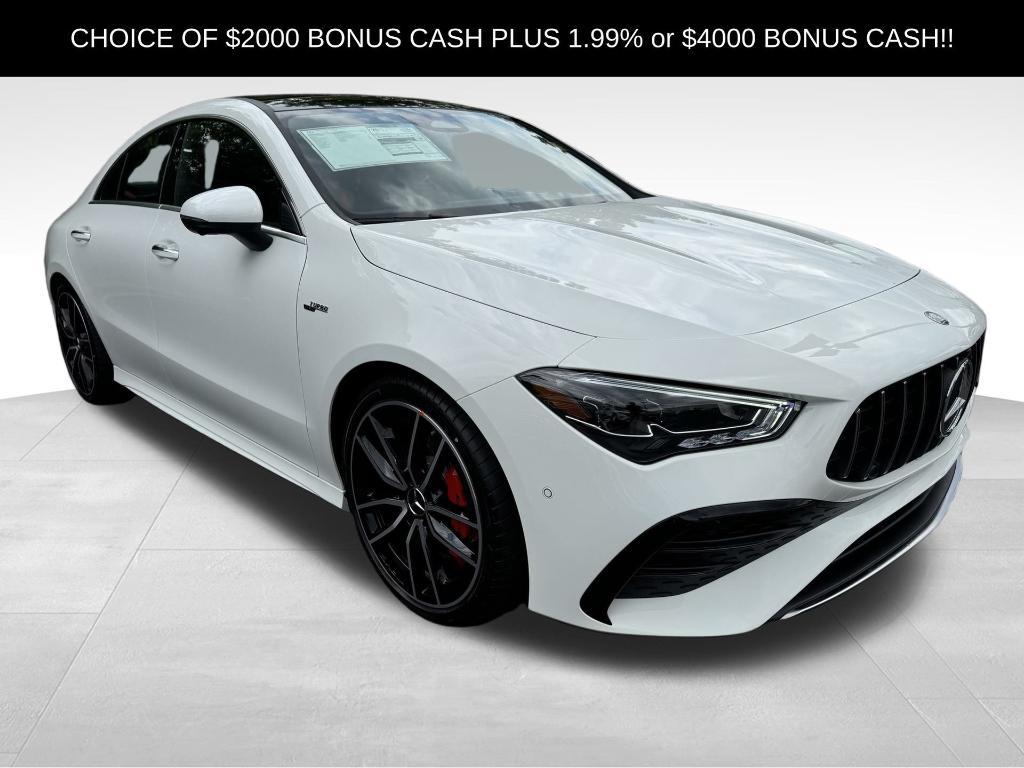 used 2025 Mercedes-Benz AMG CLA 35 car, priced at $55,500
