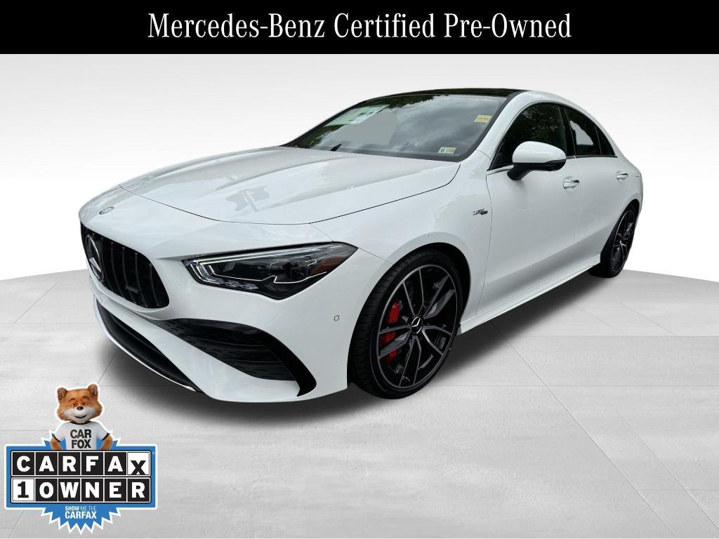 used 2025 Mercedes-Benz AMG CLA 35 car, priced at $56,500