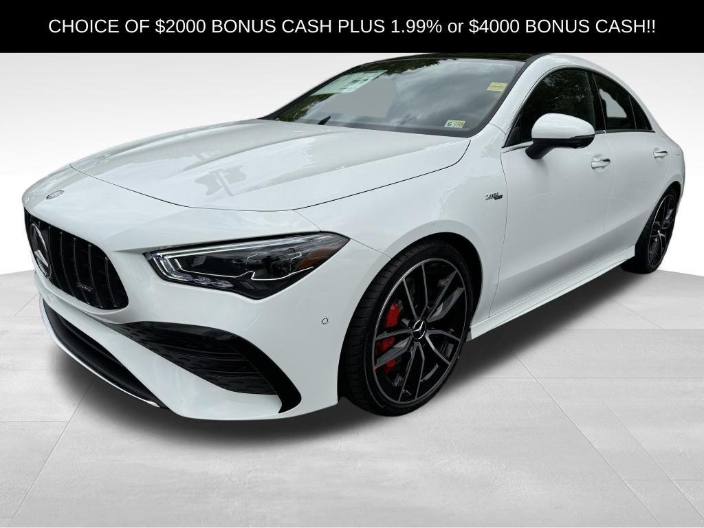 used 2025 Mercedes-Benz AMG CLA 35 car, priced at $55,500