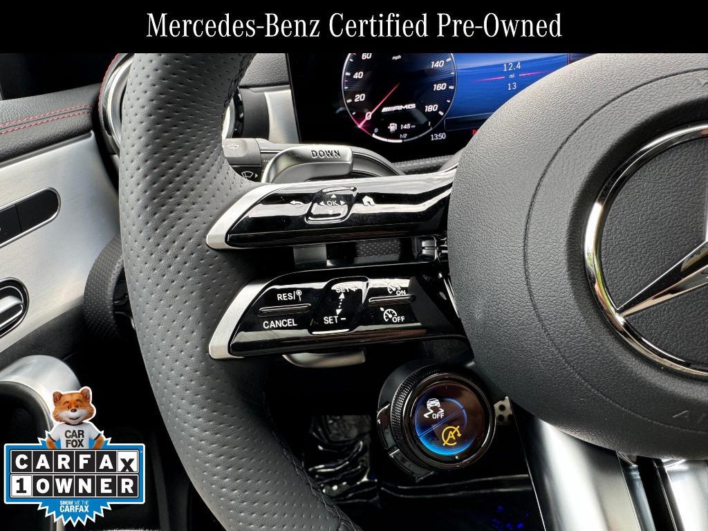 used 2025 Mercedes-Benz AMG CLA 35 car, priced at $56,500