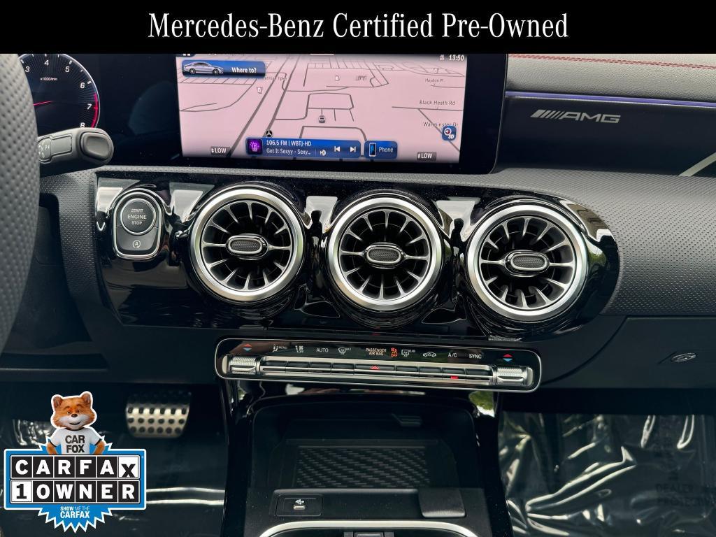 used 2025 Mercedes-Benz AMG CLA 35 car, priced at $56,500
