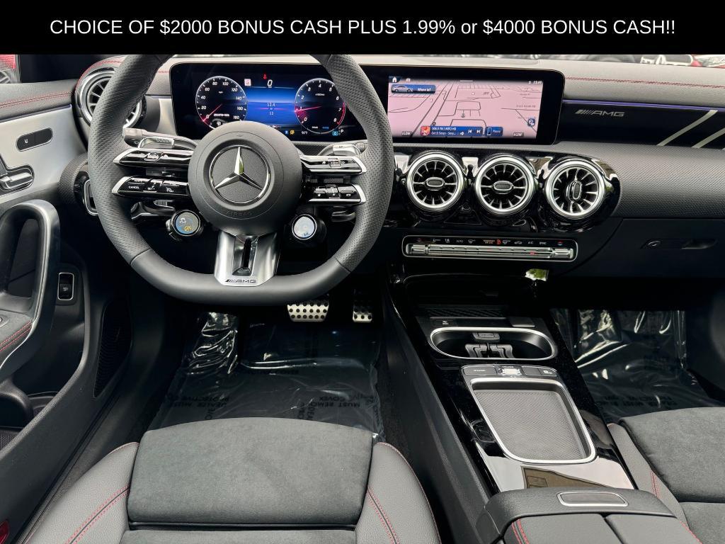 used 2025 Mercedes-Benz AMG CLA 35 car, priced at $55,500
