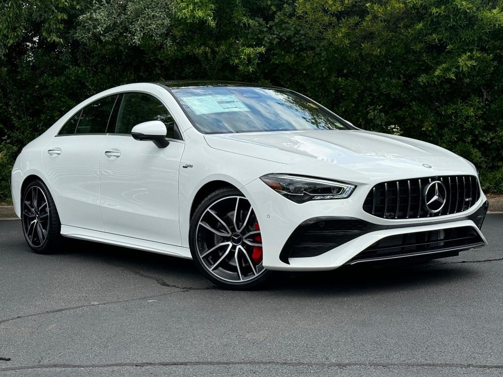 used 2025 Mercedes-Benz AMG CLA 35 car, priced at $57,500