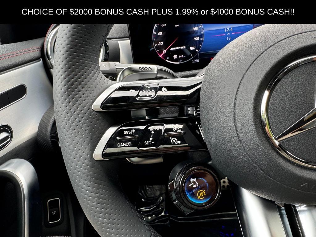 used 2025 Mercedes-Benz AMG CLA 35 car, priced at $55,500