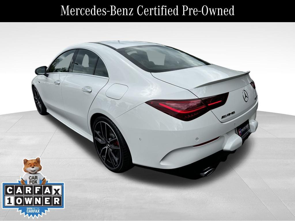 used 2025 Mercedes-Benz AMG CLA 35 car, priced at $56,500
