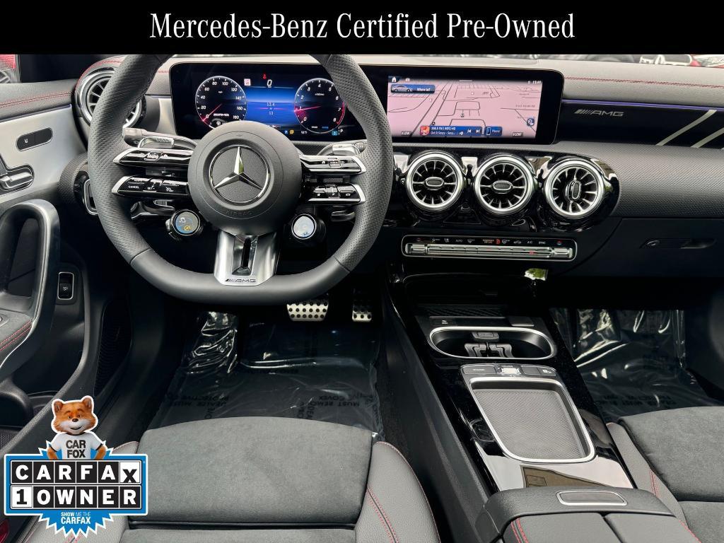 used 2025 Mercedes-Benz AMG CLA 35 car, priced at $56,500