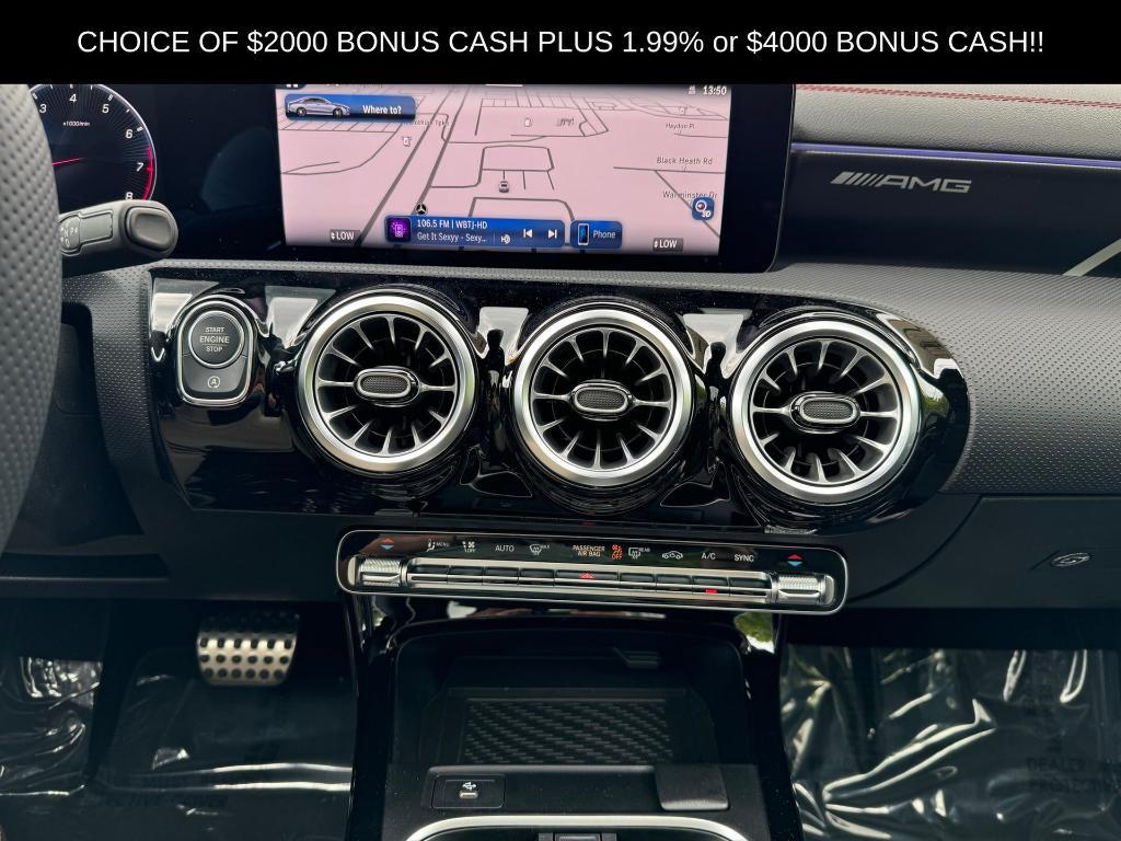 used 2025 Mercedes-Benz AMG CLA 35 car, priced at $55,500