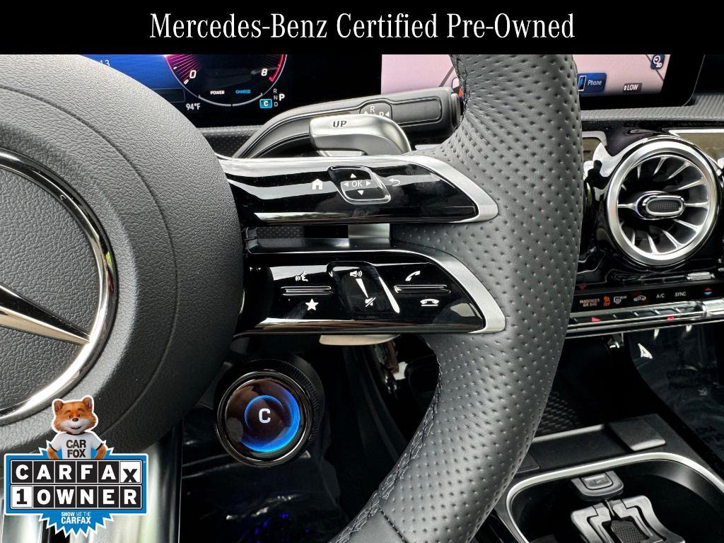 used 2025 Mercedes-Benz AMG CLA 35 car, priced at $56,500