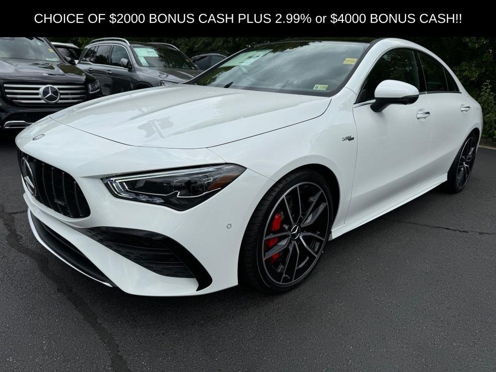 used 2025 Mercedes-Benz AMG CLA 35 car, priced at $56,500