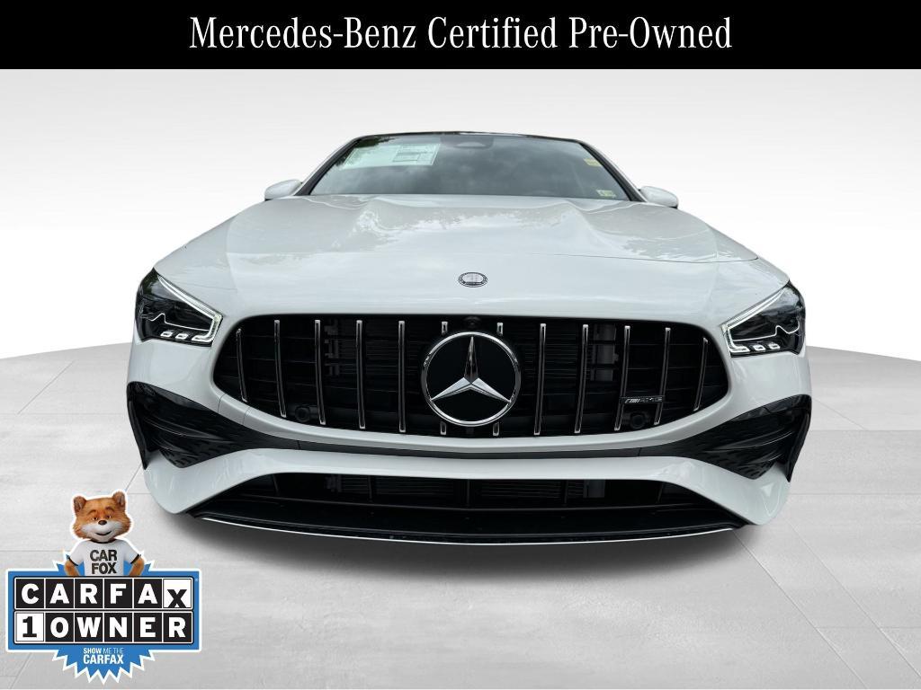 used 2025 Mercedes-Benz AMG CLA 35 car, priced at $56,500