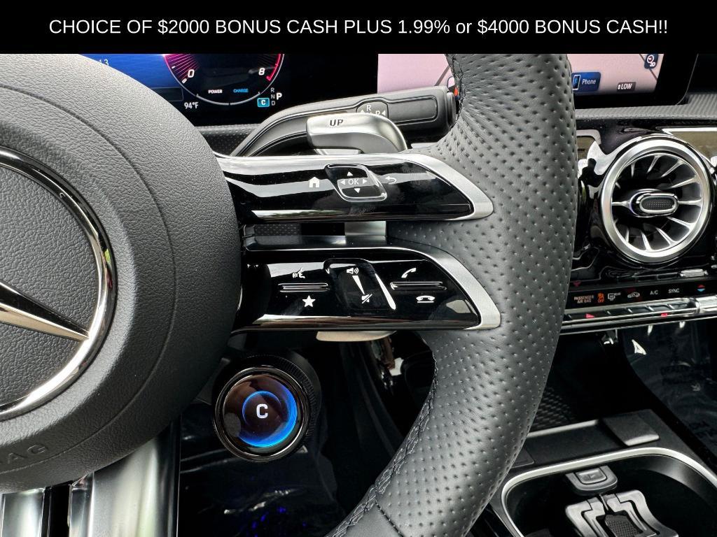 used 2025 Mercedes-Benz AMG CLA 35 car, priced at $55,500