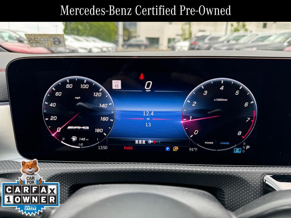 used 2025 Mercedes-Benz AMG CLA 35 car, priced at $56,500