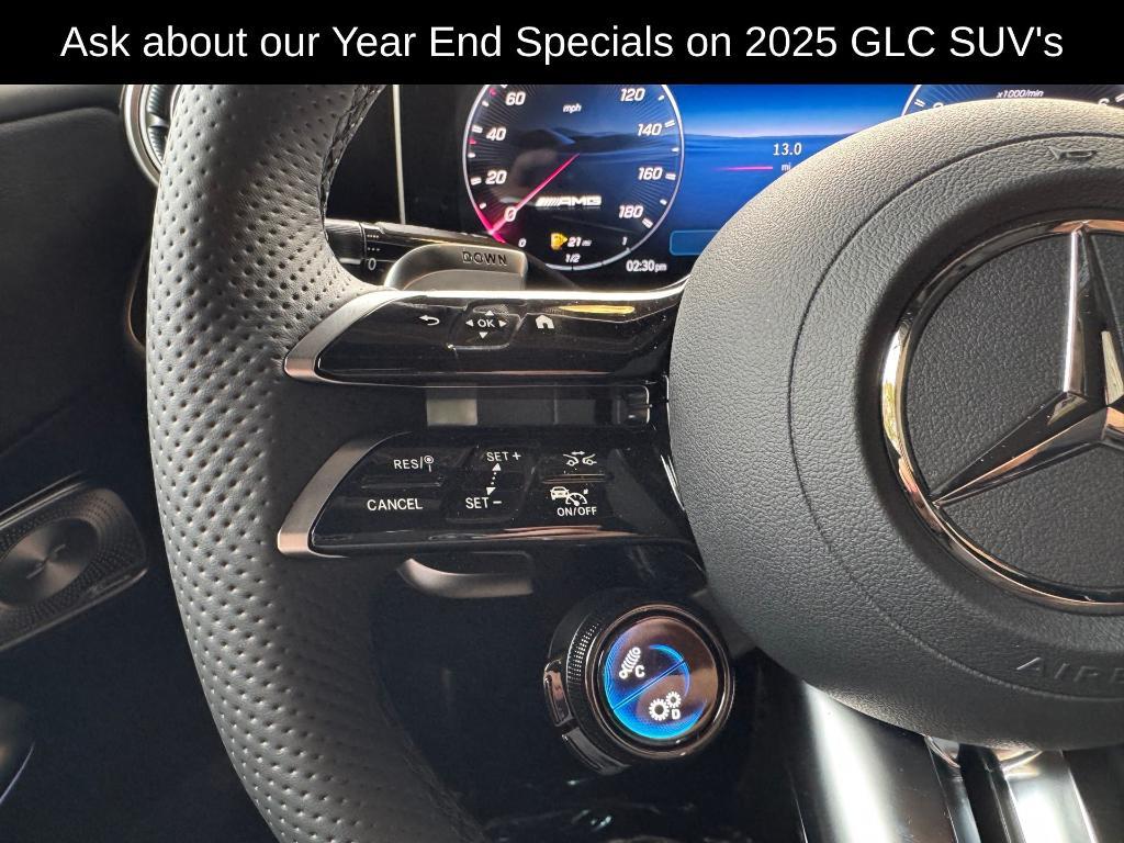 new 2025 Mercedes-Benz AMG GLC 43 car, priced at $78,130