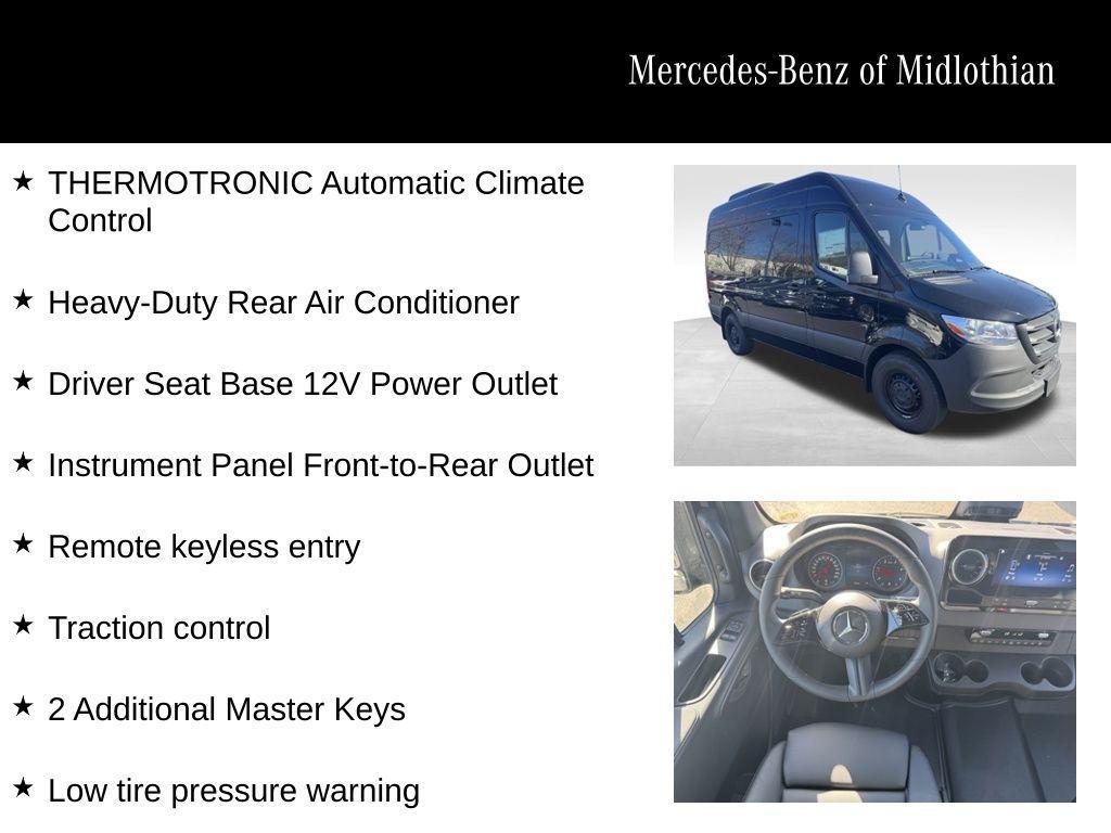 new 2025 Mercedes-Benz Sprinter 2500 car, priced at $73,086