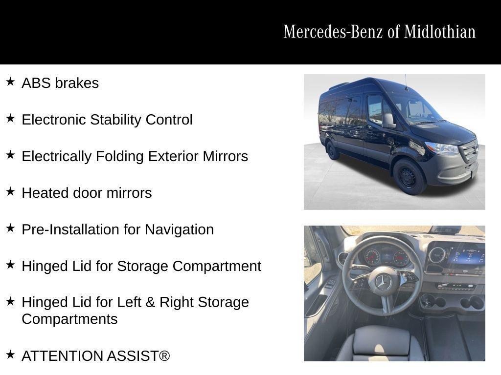 new 2025 Mercedes-Benz Sprinter 2500 car, priced at $73,086