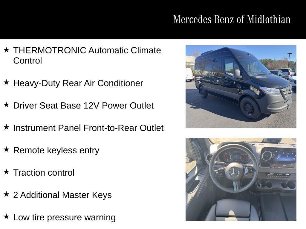 new 2025 Mercedes-Benz Sprinter 2500 car, priced at $73,086