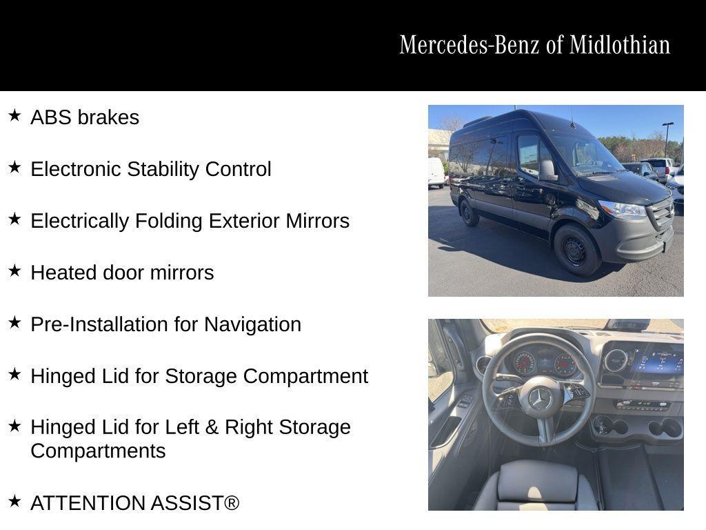 new 2025 Mercedes-Benz Sprinter 2500 car, priced at $73,086