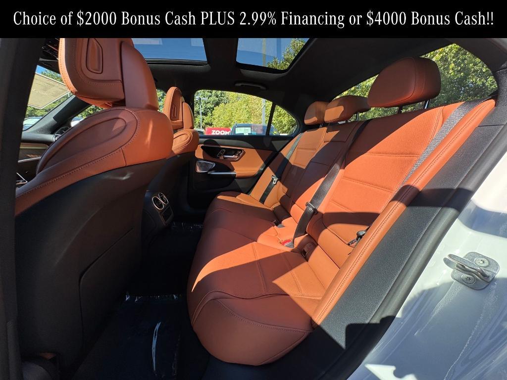 used 2025 Mercedes-Benz C-Class car, priced at $50,500
