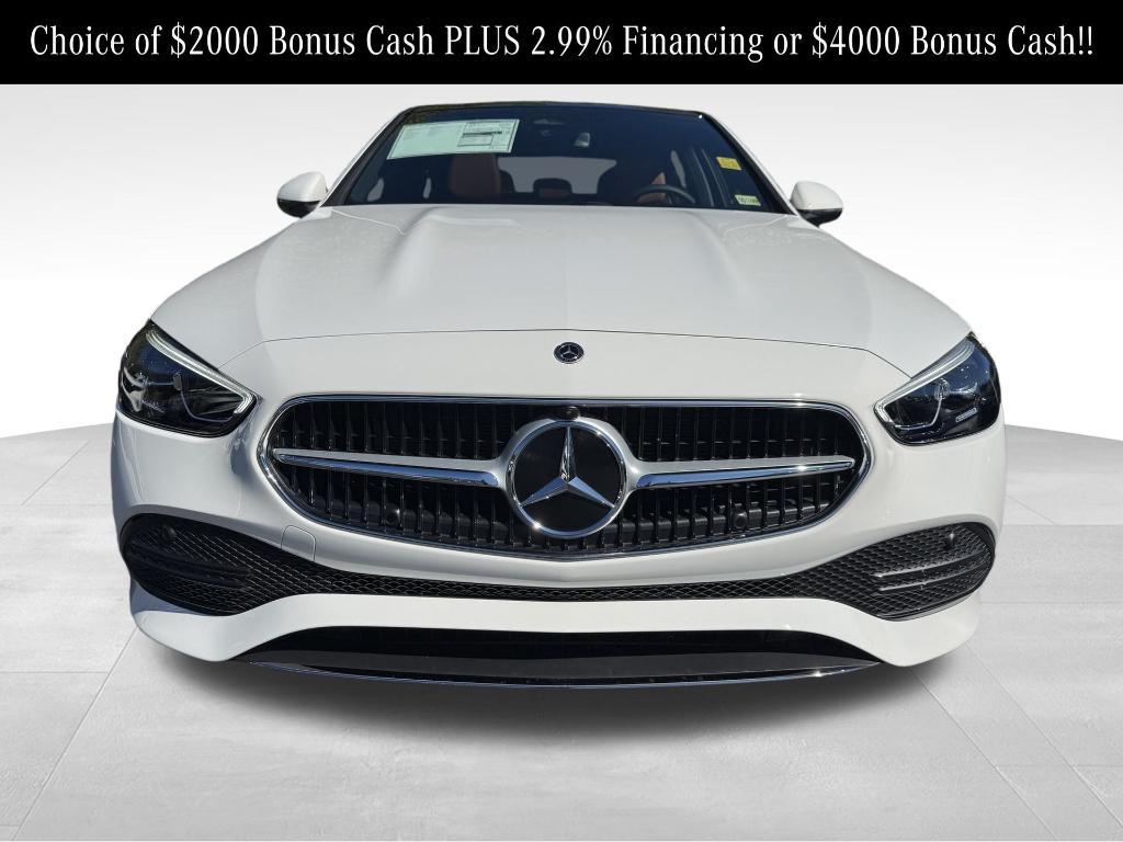 used 2025 Mercedes-Benz C-Class car, priced at $50,500